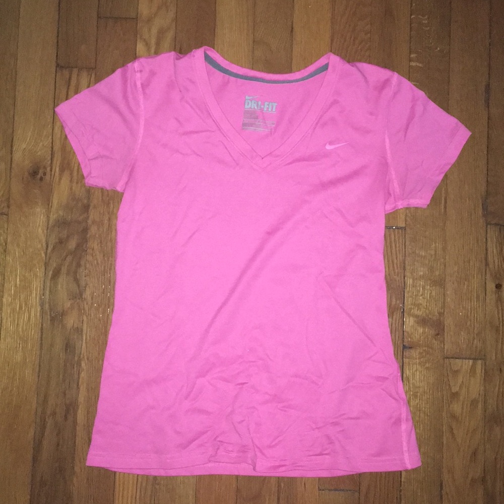 Nike V-Neck Short Sleeve Top